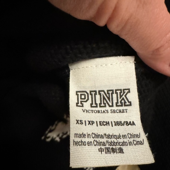 Pink VS cotton oversized sweater XS new ! - Picture 4 of 5